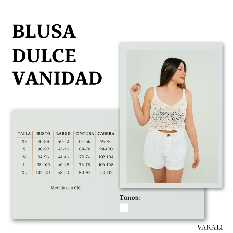 Vakali ropa mujer colombia dulce vanidad blusa 7